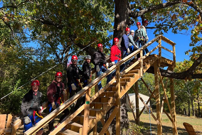 Osage 8 Zipline Canopy Tour - A strong choice for families with children