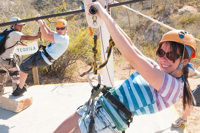 Outdoor Adventure includes Zip-line, Rappelling, Suspension Bridge & more - Who will enjoy this Cabo adventure most