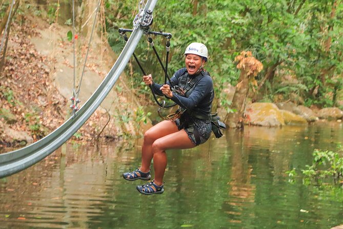 Outdoor Ziplining, Waterfalls & Speed boat in Puerto Vallarta - Ziplines that go well beyond a gentle first ride