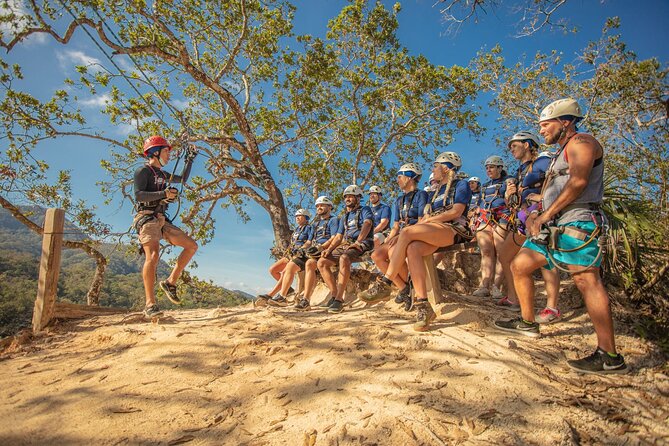 Outdoor Ziplining, Waterfalls & Speed boat in Puerto Vallarta - Base camp gives you a short chance to recover