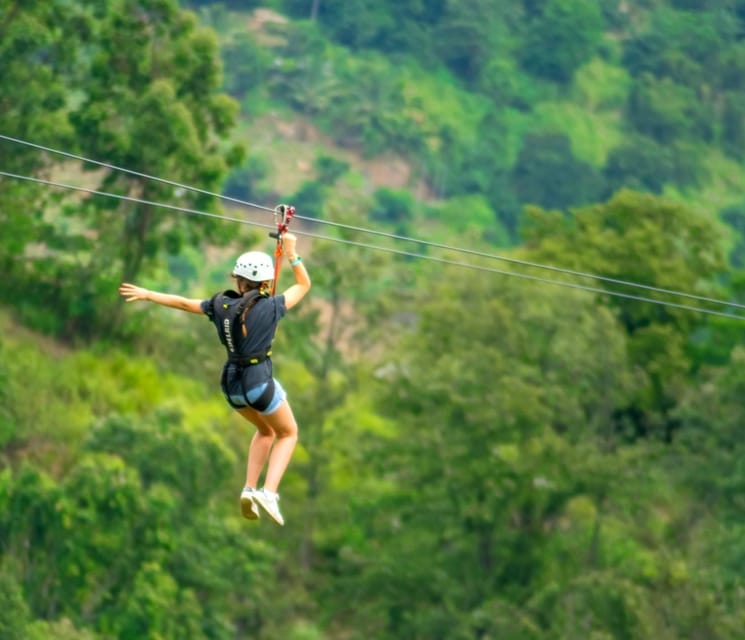Pai: Jungle Ziplining Adventure with 16 Platforms - Sixteen platforms, with plenty of short flights