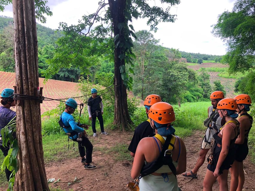 Pai: Jungle Ziplining Adventure with 16 Platforms - The 550-meter line and Pai’s open views