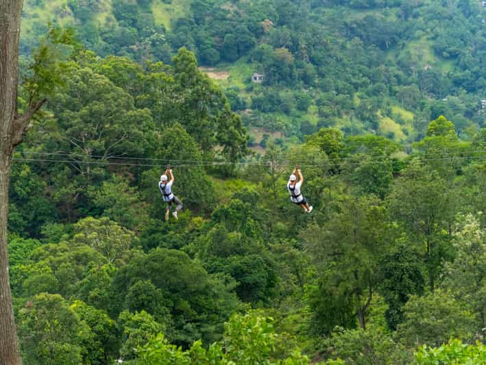 Pai: Jungle Ziplining Adventure with 16 Platforms - A safety briefing before the first platform