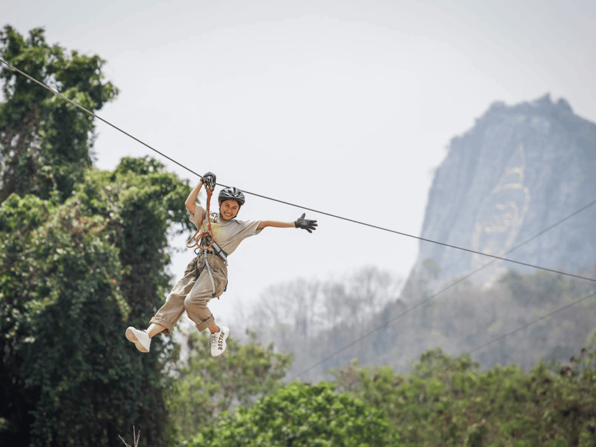 Pattaya: Zipline Adventure with 25 Platforms w/ Kids Option - Moving across the 25 platforms
