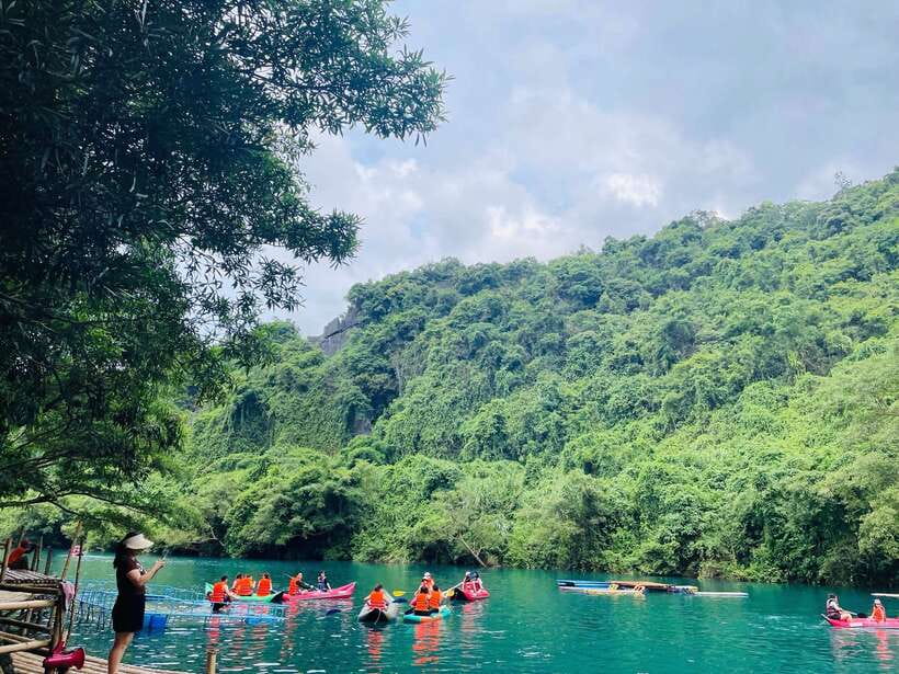 Phong Nha: Cave Exploration and Zipline Dark Cave Tour - The botanical garden and waterfall walk