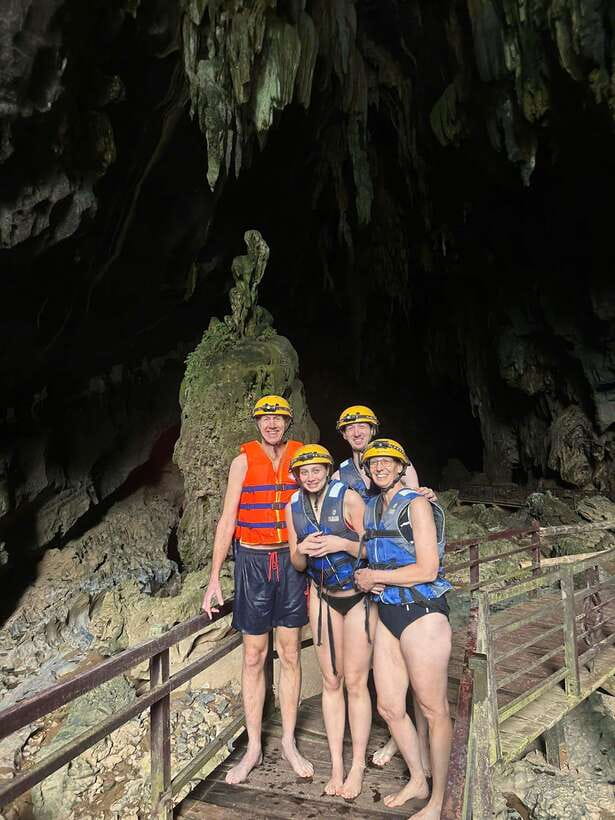 Phong Nha/Dong Hoi: Zipline Dark Cave & Phong Nha Cave Trip - Phong Nha Cave arrives by river