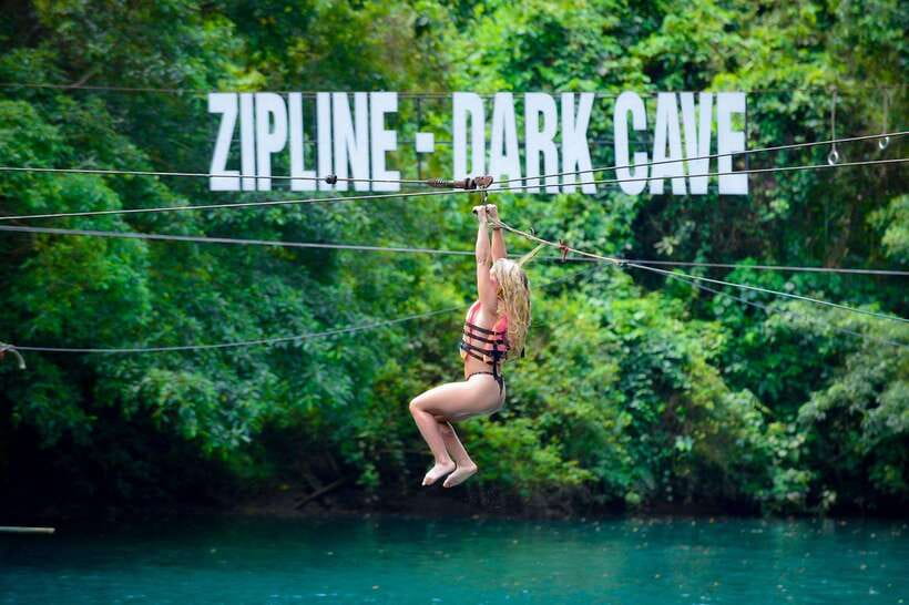 Phong Nha: Zipline Dark Cave & Paradise Cave Exploration - Two caves, two completely different moods