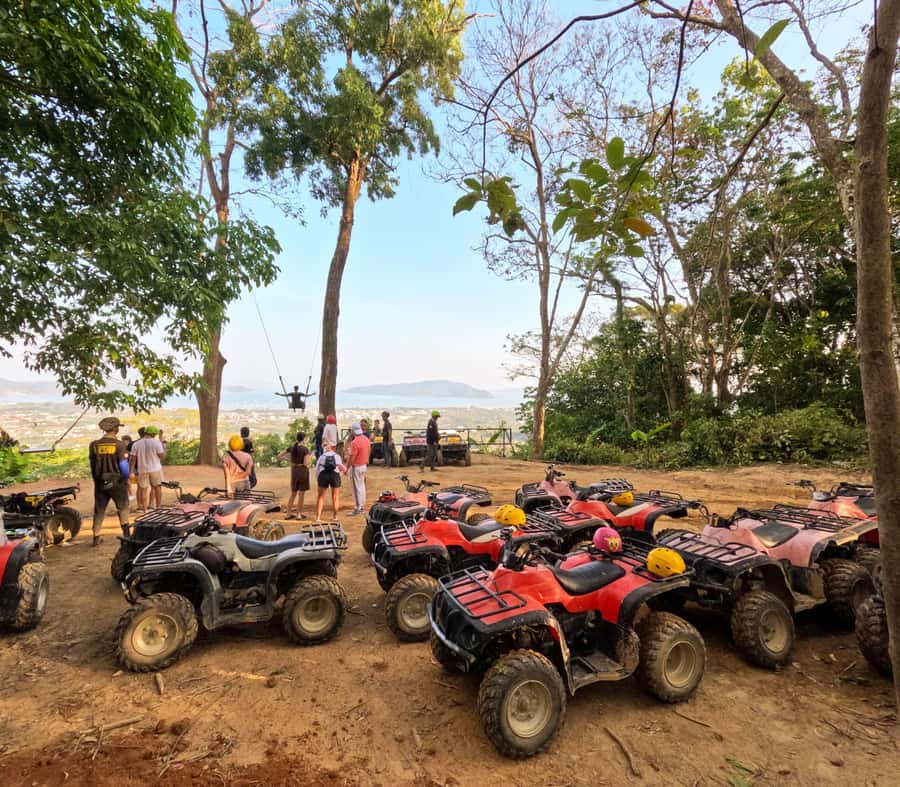 Phuket: ATV and Zipline Panoramic Adventure - Big Buddha provides the best pause, not the main attraction