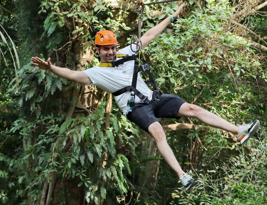 Phuket ATV Bike with ZipLine Adventure Tours - The 33-platform zipline course