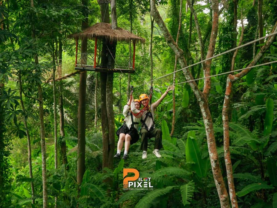 Phuket :ATV Quad Bike & Zipline Adventure Combo in Patong - Two Phuket adventures in one half-day
