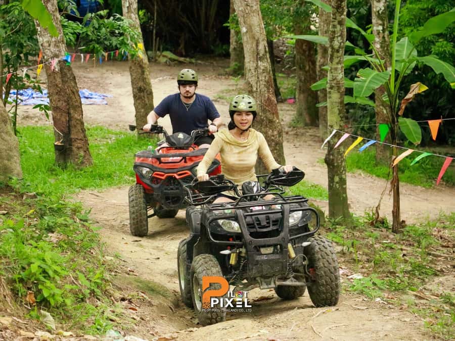 Phuket :ATV Quad Bike & Zipline Adventure Combo in Patong - What the zipline section feels like