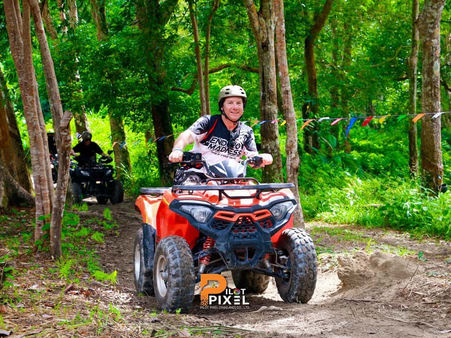 Phuket :ATV Quad Bike & Zipline Adventure Combo in Patong - Who will get the most from this outing