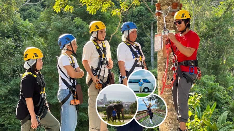 Phuket: Elephant Sanctuary & Zipline Adventure Combo - FAQ