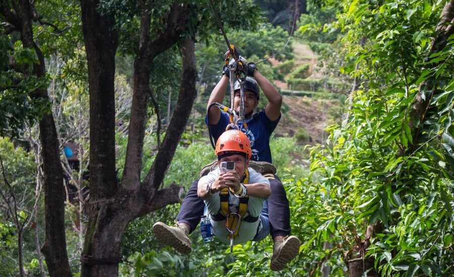 Phuket: Hanuman World Zip Line Adventure - The first zip lines through Phuket’s forest