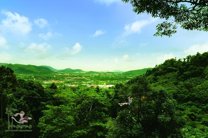 Phuket Hanuman World Zipline Tickets -18 Platforms - The pace and physical effort
