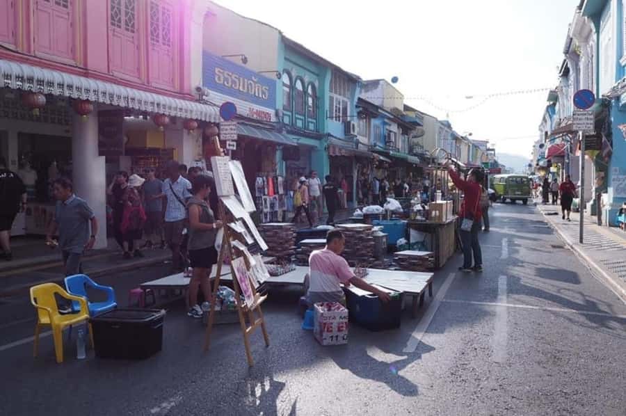 Phuket: Old Town + ATV 30Min Zipline 15Pform + Night Market - Big Buddha offers a broad view of Phuket