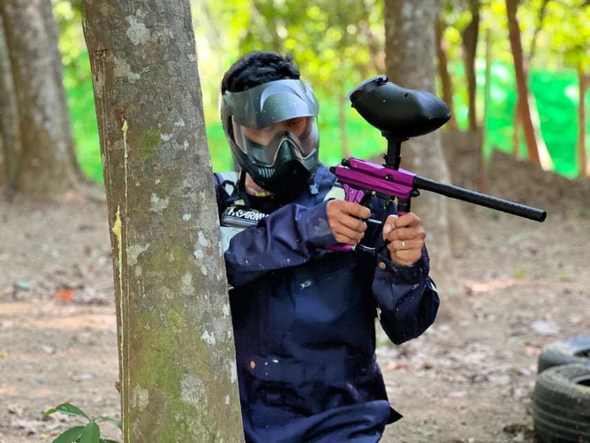 Phuket: Paintball, ATV & Zipline Adventure Combined Package - Paintball: fast teamwork with a fixed ammunition limit