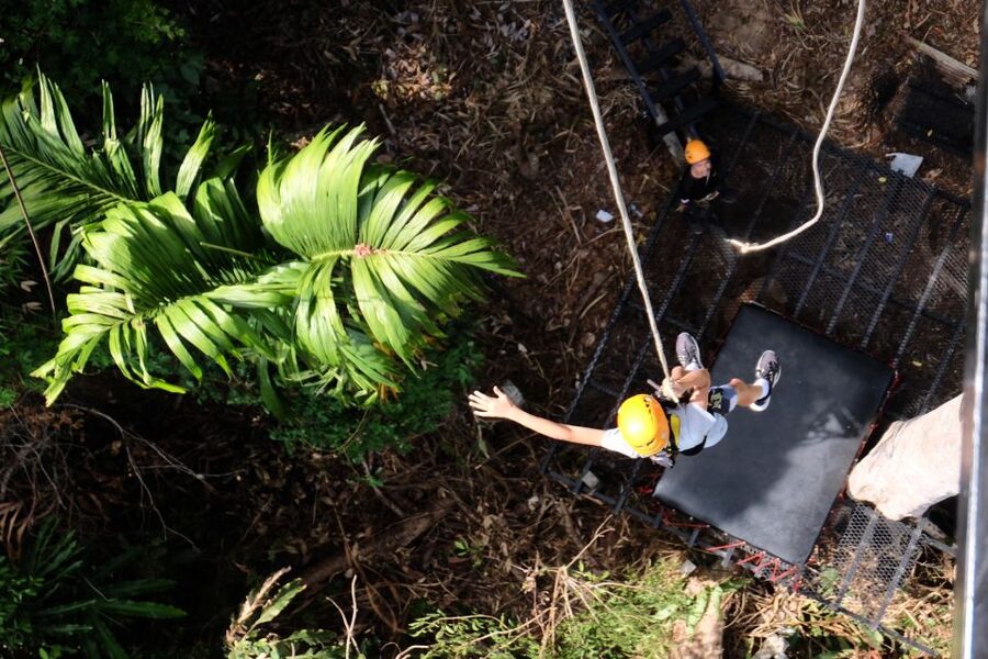 Phuket: Paradise Jungle Zipline Adventure - From Phuket pickup to the mountain base