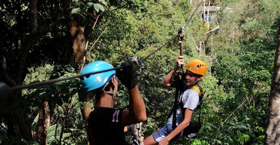 Phuket: Paradise Jungle Zipline Adventure - The optional ATV ride and mountain stop
