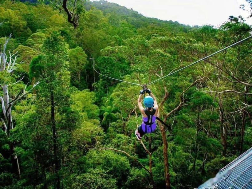Phuket: Phang Nga Monkey Cave, Rafting & Zipline Day Tour - From Phuket to Phang Nga by hotel transfer