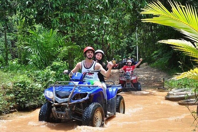 Phuket-Phang Nga: White Water Rafting 7 km.-Zipline-ATV-Lunch - Key points at a glance