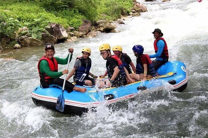 Phuket-Phang Nga: White Water Rafting 7 km.-Zipline-ATV-Lunch - The Buddha Temple Cave sets the scene