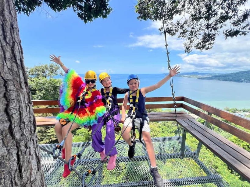 Phuket: Skyline Flying Zipline by the Sea Experience - Superman and Honeymoon lines