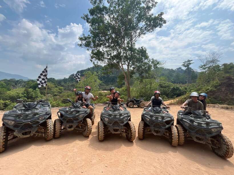 Phuket Ultimate Combo: Jungle ATV & Zipline Adventure - The Zipline Camp Is Also a High Ropes Course