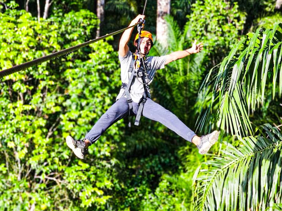 Phuket: Zip Line & ATV Adventure with Hotel Transfer Option - Mountain views and the Khao Khai Nui approach
