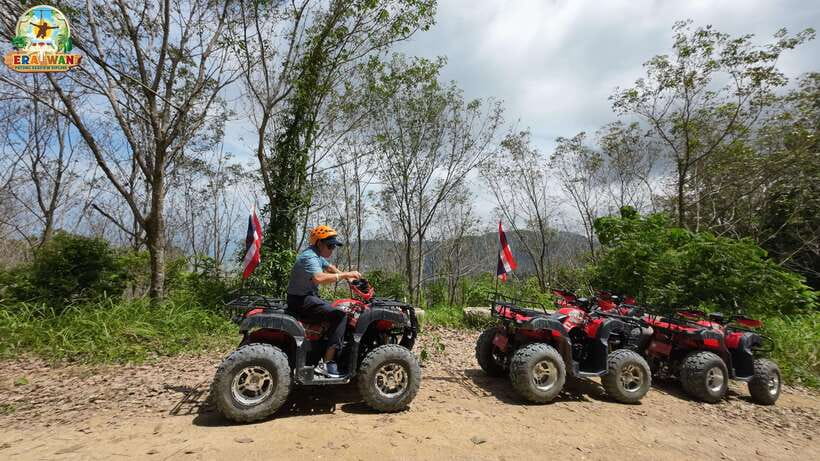 Phuket: Zipline Adventure Ocean Views in Patong & Transfer - Adding the one-hour ATV ride