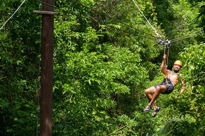 Playa del Carmen Cenote Tour: Snorkeling, Rappelling and Ziplining - The cave swim at Sac Actun