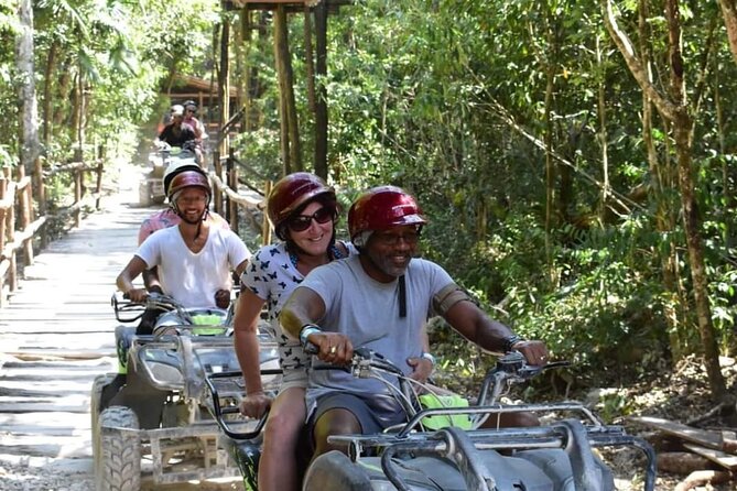 Playa del Carmen Jungle Adventure ATV Zipline and Cenote - Lunch and the less polished moments