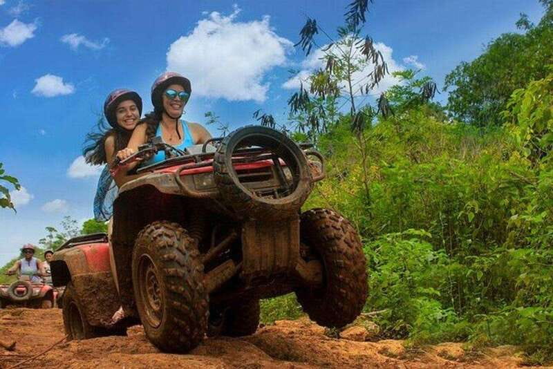 Playa del Carmen: Mayan Jungle ATV, Cenote and Zip Line - From Playa del Carmen to the Akumal jungle