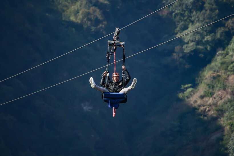 Pokhara: Experience The World's Steepest Zipline - Mountain views at high speed