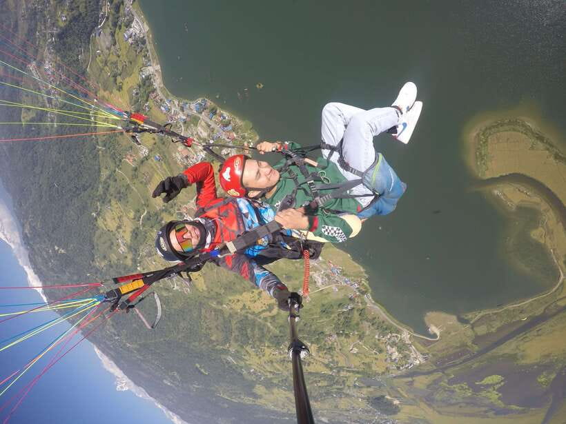 Pokhara: Paragliding, Bungy Jump and Zipline Combo Adventure - The zipline adds speed after the scenic flight