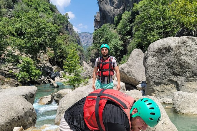 Private Full-Day Canyoning, Rafting, and Zipline in Antalya - Lunch beside the river
