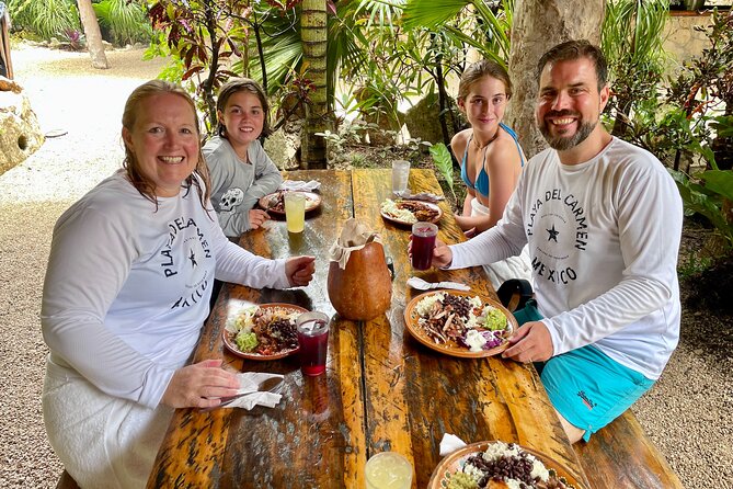 Private Tour Tankah 3 Zip Lines 3 Cenotes Canoe Snorkel Community - What the five to six hours feel like