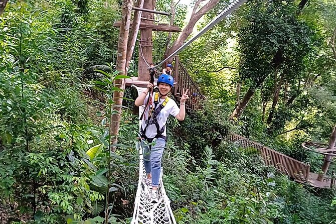 Private Tour To Kong Forest Included ATV and Flying Zipline Activity - Flying zipline through the forest