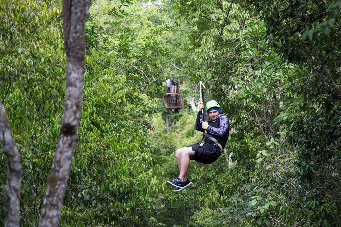 Private Tour with 3 Cenotes + 5 Zip-lines + Mayan Lunch - A Mayan lunch after the water and zip-lines