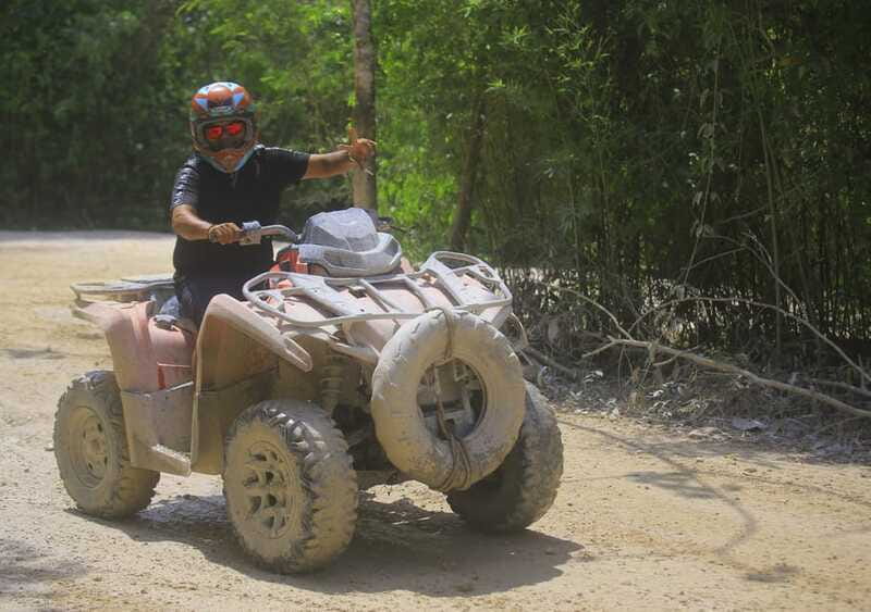 Puerto Morelos: Jungle ATV Adventure, Ziplines and Cenote - The cenote provides the day’s best reset