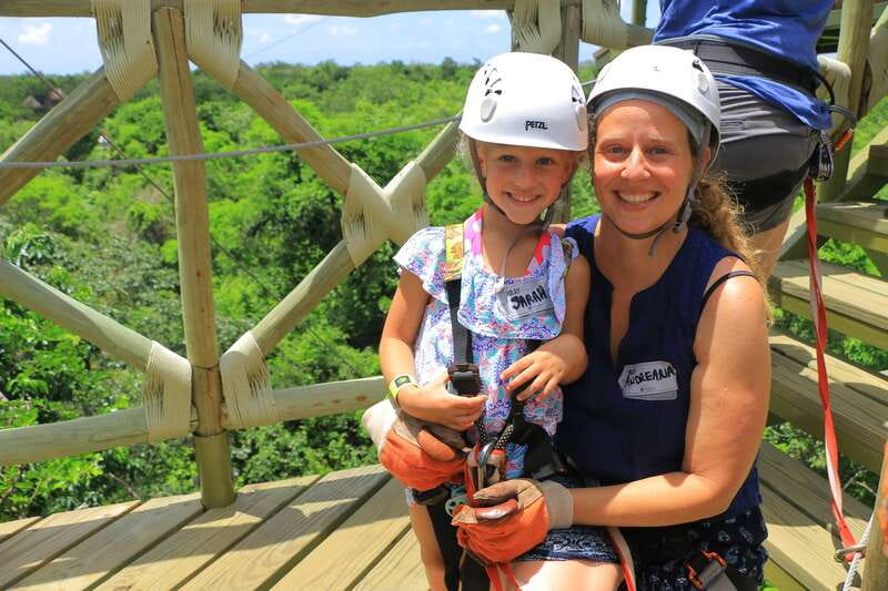 Puerto Morelos: Selvatica Jungle Zip Line Tour - The cenote is the calmest part of the day