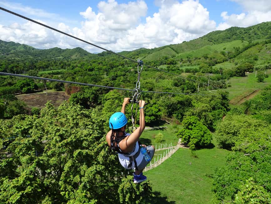 Puerto Plata: Zip Line Adventure - From Puerto Plata to Country World Adventure Park