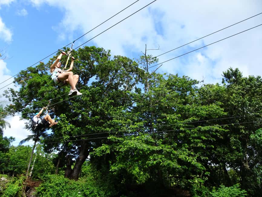 Puerto Plata: Zip Line Adventure - Harnesses, water, and the safety briefing
