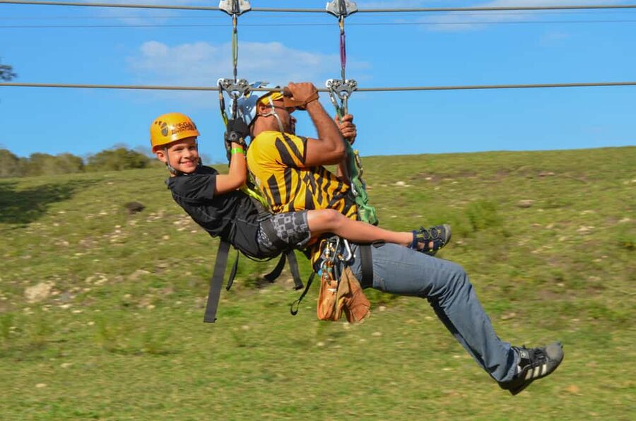 Puerto Plata: Zip Line, Horseback Riding, & Waterfall Combo - What the $135 price gets you