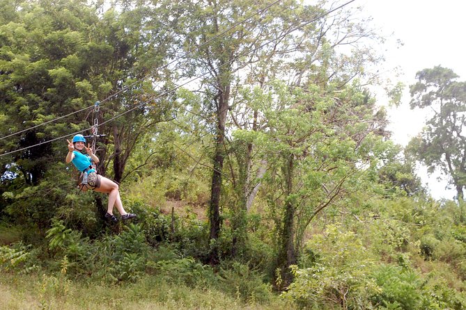 Puerto Plata Zipline Adventure - Getting fitted for the course