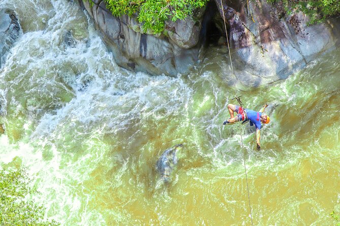 Puerto Vallarta Best Zipline Canopy + Tequila and Speed Boat Ride - The riverside restaurant and tequila stop