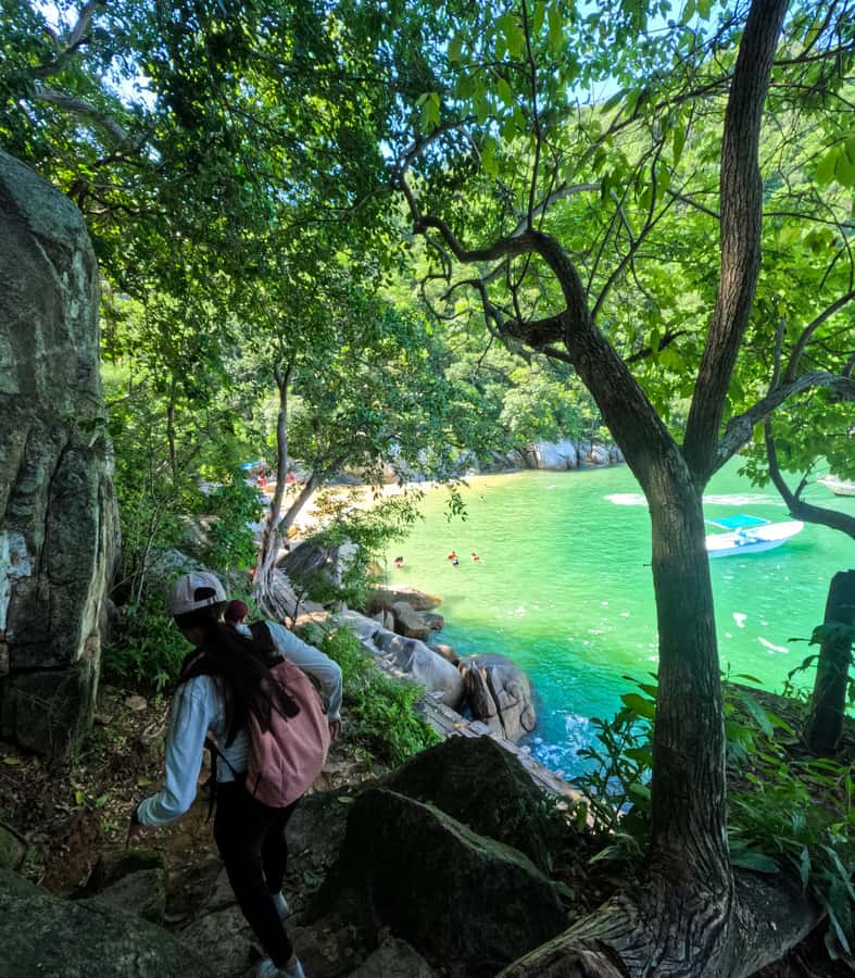 Puerto Vallarta: Hiking Trail, 6 Hidden Beaches & Zipline. - Las Ánimas Beach, seafood, and a well-earned break