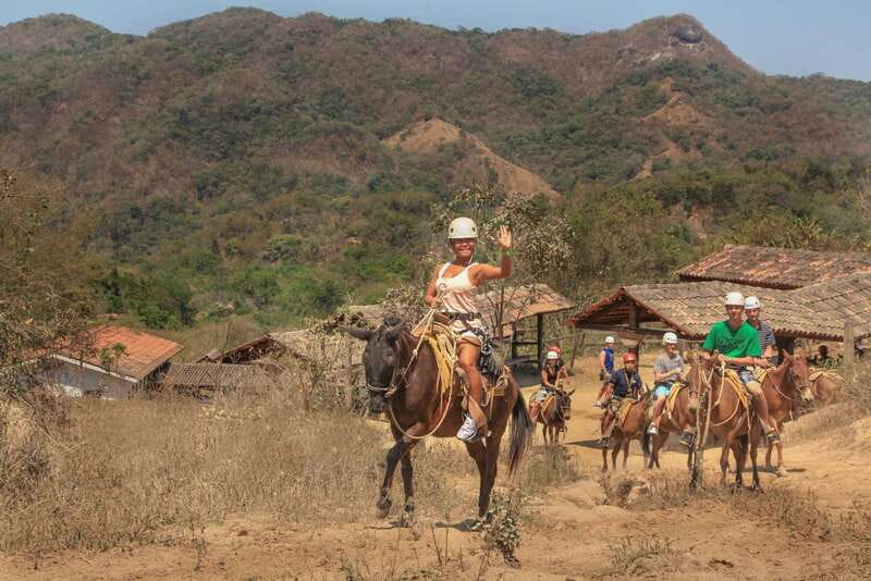 Puerto Vallarta: Outdoor Ziplines and Rappel Adventure - Rappelling beside waterfalls