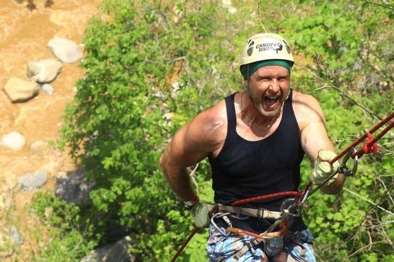 Puerto Vallarta: Ultimate Zipline Adventure - Crossing the Jorullo Bridge above the valley