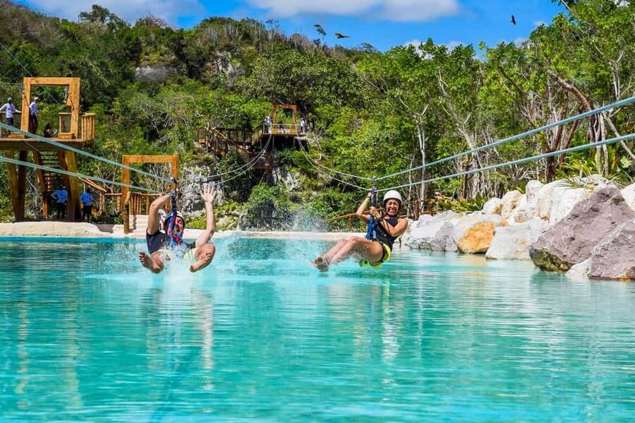 Punta Cana: Scape Park Entry for Cenote, Zip Lines, & Caves - From your Punta Cana hotel to the jungle park